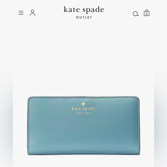 Kate Spade Schuyler Large Slim Bifold Wallet. EUC! Like new! - Picture 10 of 10